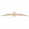 Ekena Millwork Bellingham Smooth Timber Gable Bracket, Douglas Fir, 72"W x 15"H x 1 1/2"D x 5 1/2"F, 5/12 Pitch GBW072X15X0206BEL00SDF - alternate 2